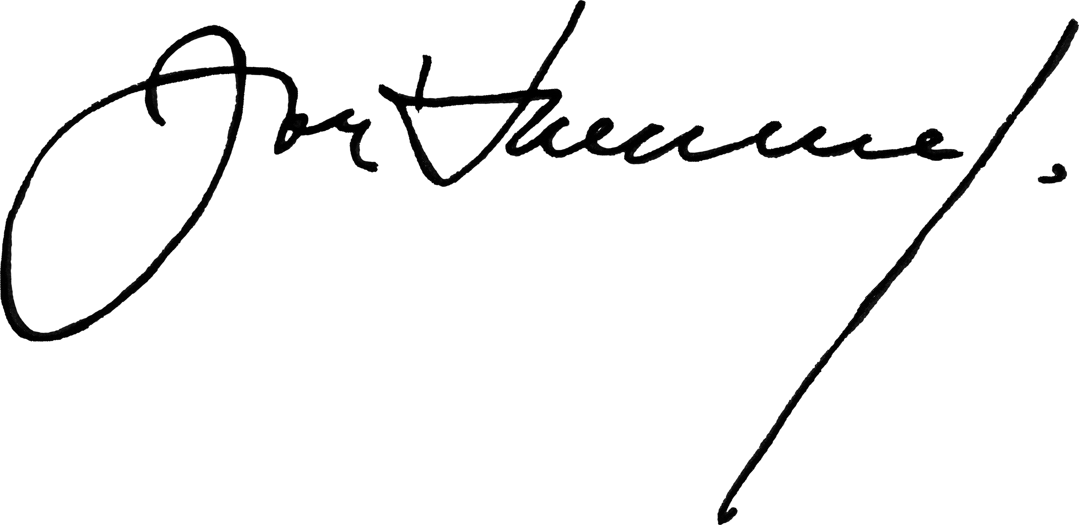 Signature José Saramago