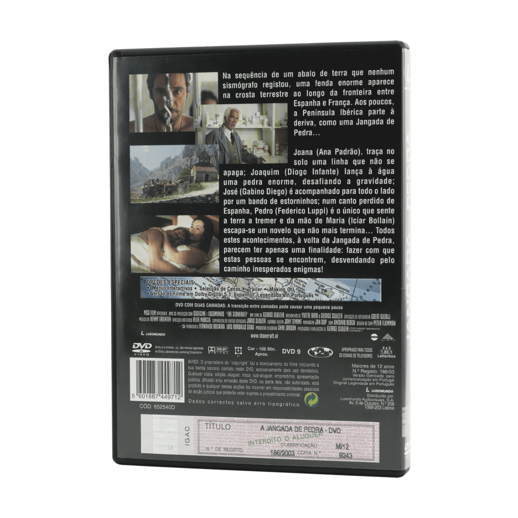 DVD - La balsa de piedra