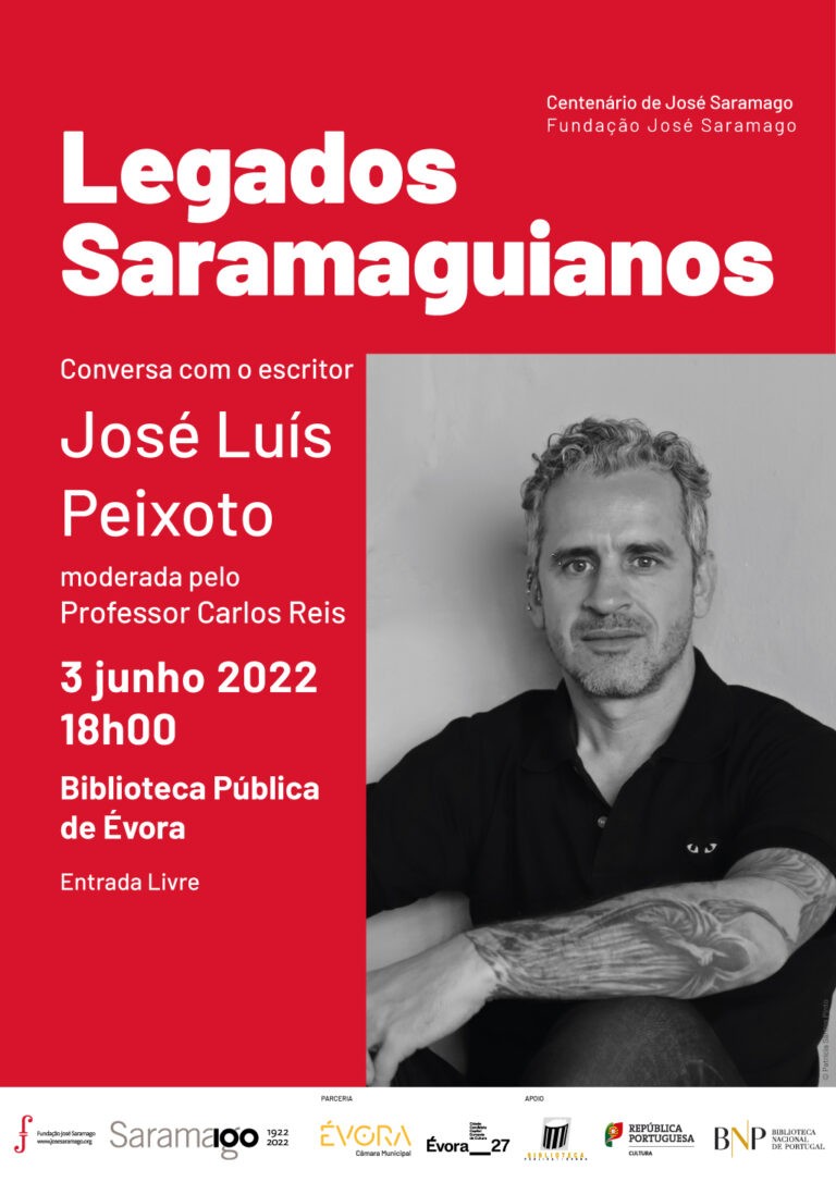 Legados Saramaguianos com José Luis Peixoto