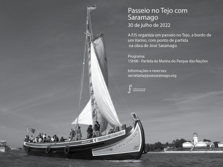 Passeio no Tejo com Saramago (ESGOTADO)