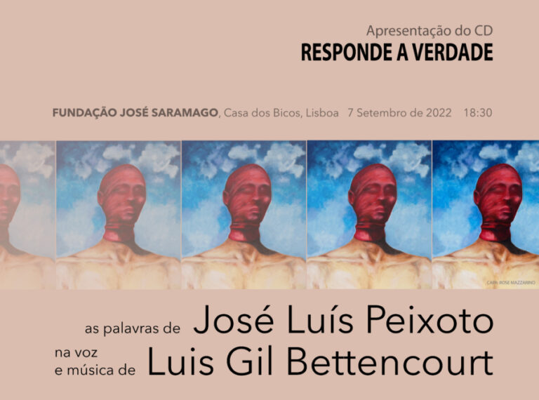 Apresentação do disco «Responde a verdade», de Luis Gil Bettencourt e José Luis Peixoto