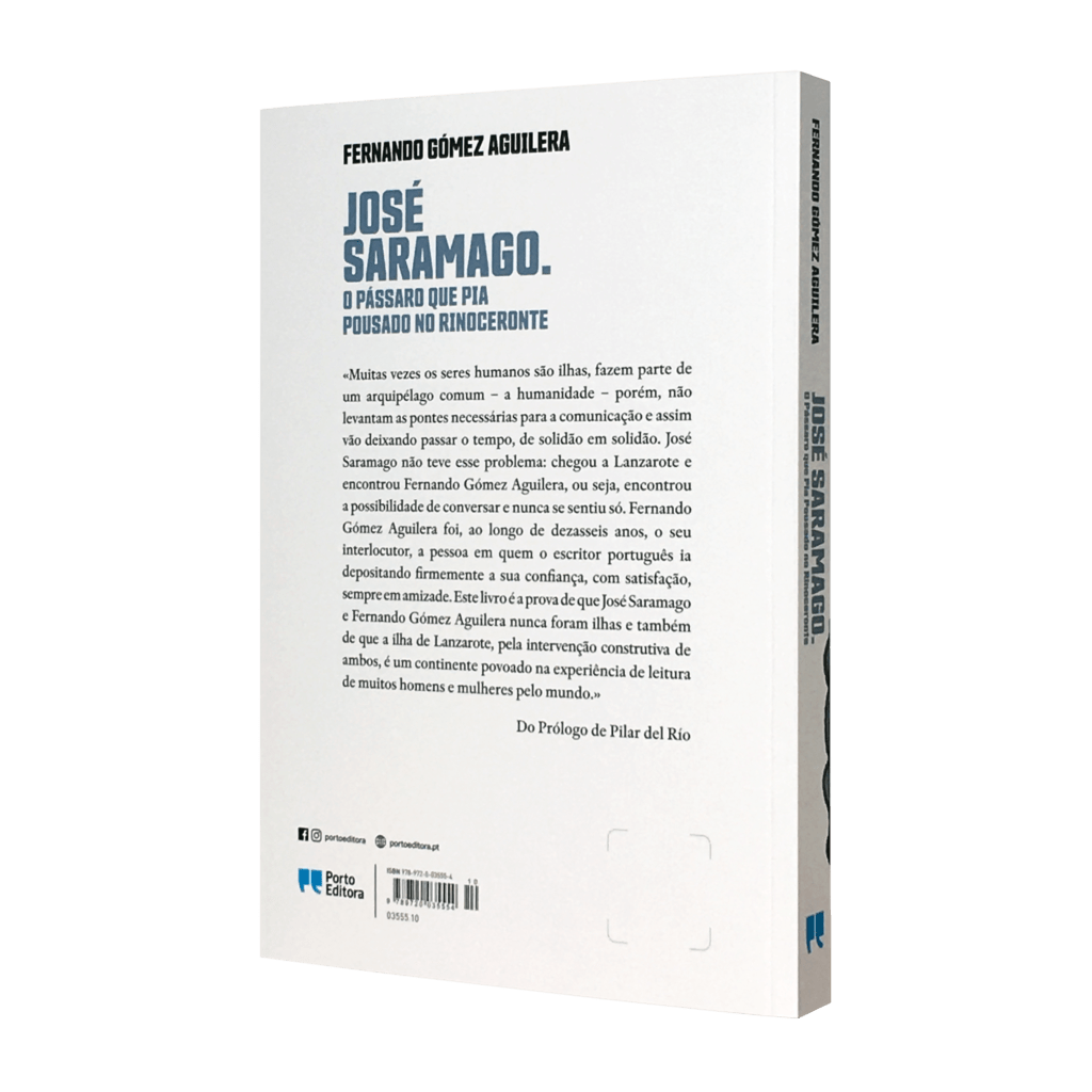 José Saramago. O Pássaro que Pia Pousado no Rinoceronte