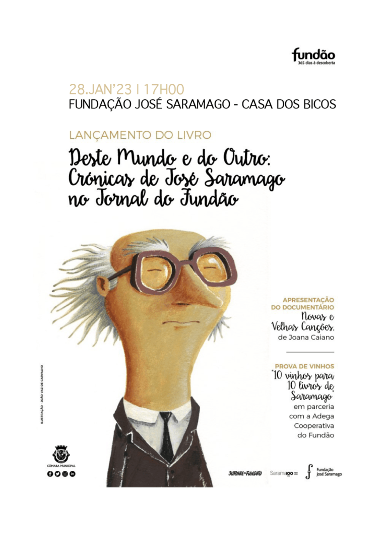 “Deste Mundo e do Outro” – crónicas de Saramago no Jornal do Fundão