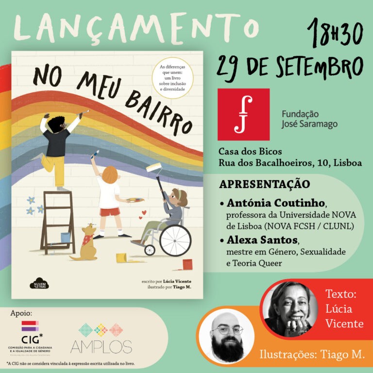 Lançamento: “No meu bairro”, de Lúcia Vicente e Tiago M.