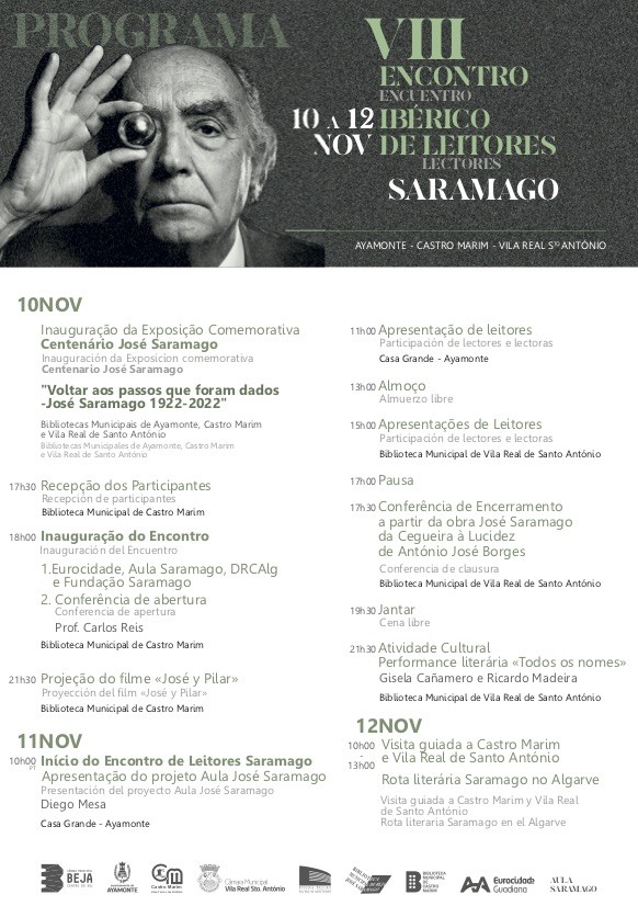 8º Encontro Ibérico de Leitores de Saramago